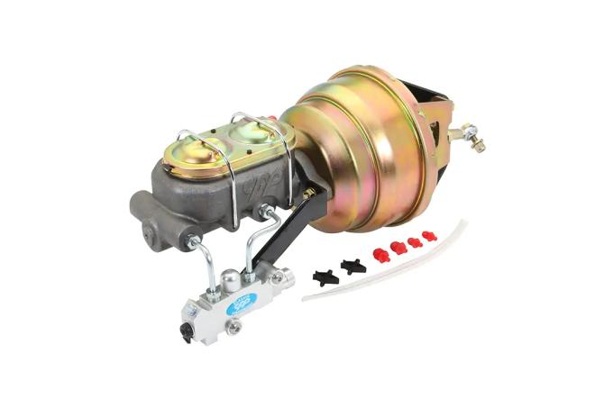 Classic Performance Complete Offset Power Brake Booster Kit for 55-64 Chevy Full Size, 7" Dual 5561BB24-OE-7D