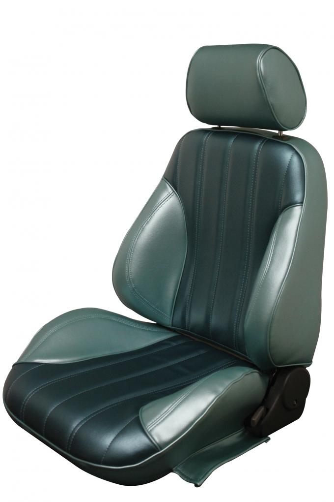 Distinctive Industries 1966 2-Tone Chevelle & El Camino Touring II Assembled Front Bucket Seats 090476