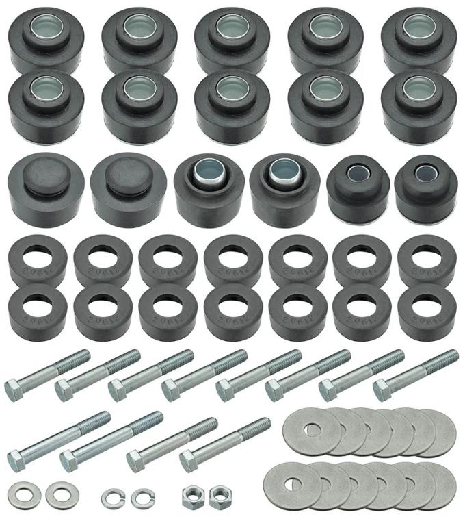 AMD Body & Radiator Support Bushing Set w/ Hardware, 70-72 Monte Carlo P-SB614K