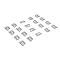 AMD Back Glass Molding Clip Set, 20 pcs, 68-72 El Camino Sprint without Vinyl Top X671-3768-1S