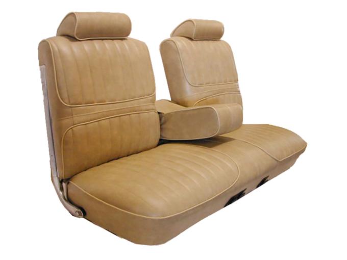 Acme Auto Front Split Back Bench with Headrests & Rear Bench Seat Upholstery U2105