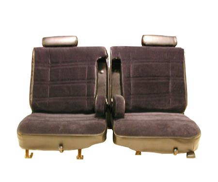 Acme Auto Front 50/50 Split Bench Seat Upholstery with Dual Arm Rest U2005