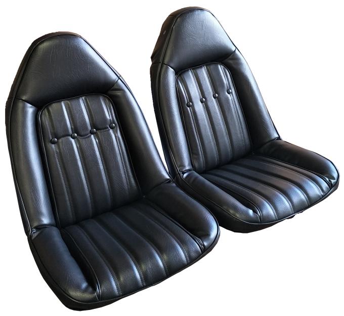 Acme Auto Front Swivel Buckets and Rear Bench Seat Upholstery U2125
