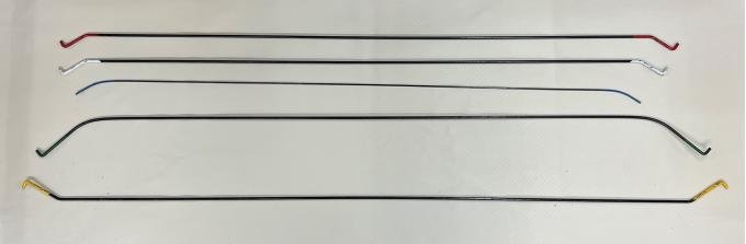 Acme Auto Headliner Bows, 1969-72 Chevelle, Cutlass, GTO, Skylark 2 Door Hardtop HLBKGM6872