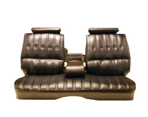 Acme Auto Front Bench Seat Upholstery with Split Seam Under Chrome on Sides of Seat U2101