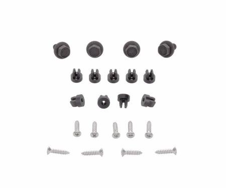 AMD Dash Pad Mounting Kit, 66-67 Chevelle El Camino X464-3466-S