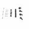 AMD Dash Pad Mounting Kit, 66-67 Chevelle El Camino X464-3466-S