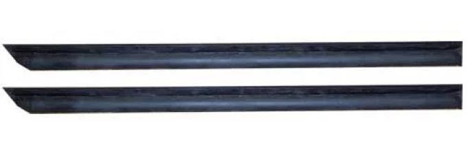AMD Quarter Window Vertical Seals, LH/RH Pair, 64-65 GM A Body (Coupe) J-5109M