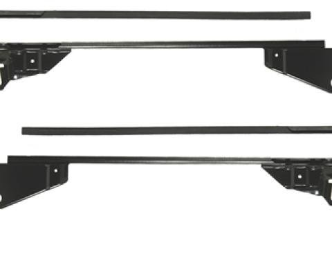 Classic Headquarters F-Body Door Window Track Assembly, Right Hand & Left Hand, Pair W-748