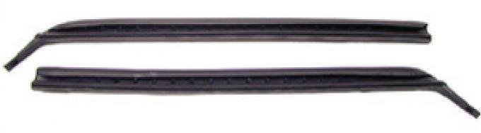 Classic Headquarters F-Body OE Style 1/4 Window Vertical Weatherstrip, Pair W-381