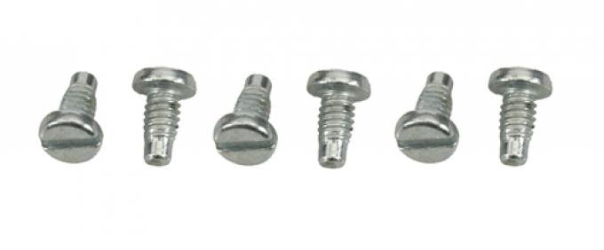 Classic Headquarters Sealed Beam Retainer Screw Set, 6 Pieces H-117