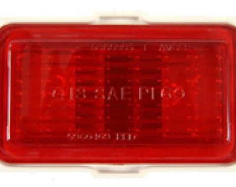 Classic Headquarters Sidemarker Lamp Assembly. Red W-766