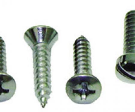 Classic Headquarters Coupe Sunvisor Support Screw Set-4 Pc W-606