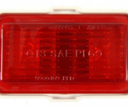 Classic Headquarters Sidemarker Lamp Assembly. Red W-766