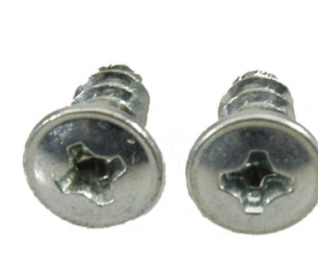 Classic Headquarters Door Jamb Vent Retaining Screws, Pair H-130