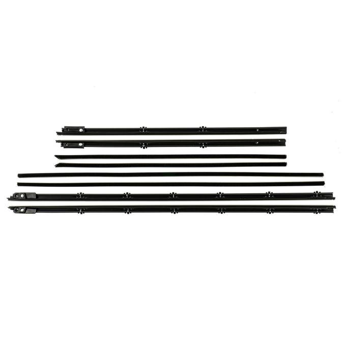 Metro Moulded Parts Window Sweeper Kit Fits 1965 Cutlass 2 Door Hardtop. 8 Piece. WC 7300-14