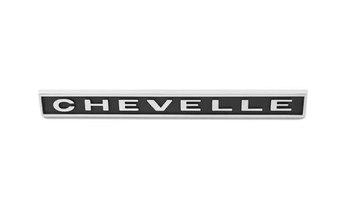 AMD Rear Body Emblem, "CHEVELLE", 67 Chevelle T-4400