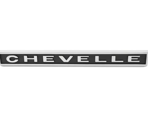 AMD Rear Body Emblem, "CHEVELLE", 67 Chevelle T-4400