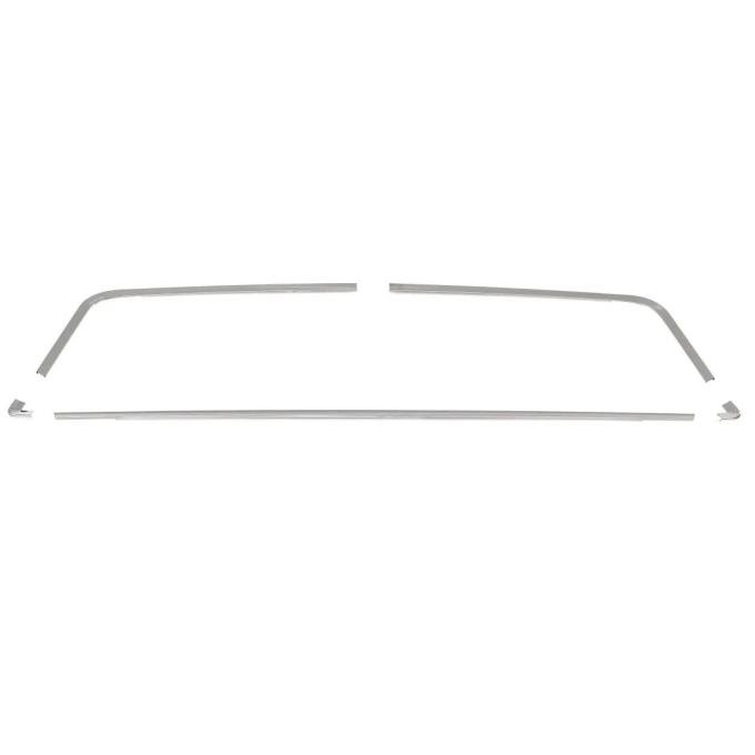 AMD Rear Window Moldings, 5 Piece Set, 68-72 El Camino P-K93686
