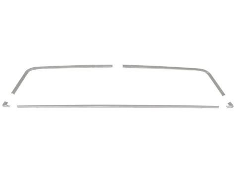 AMD Rear Window Moldings, 5 Piece Set, 68-72 El Camino P-K93686