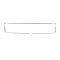 AMD Rear Window Moldings, 5 Piece Set, 68-72 El Camino P-K93686