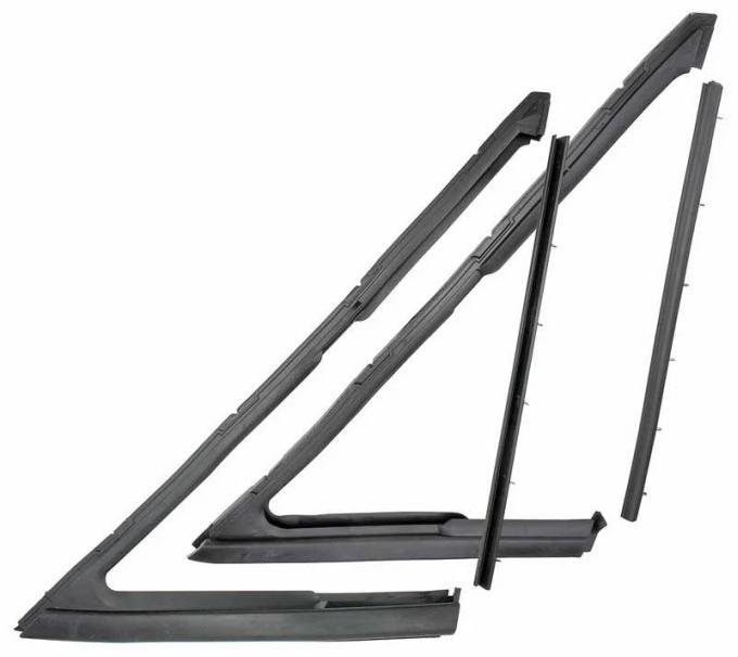 AMD Vent Window Weatherstrips, LH/RH Pair, 66-67 Chevelle Cutlass GTO Skylark P-VWW2501