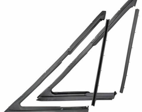 AMD Vent Window Weatherstrips, LH/RH Pair, 66-67 Chevelle Cutlass GTO Skylark P-VWW2501
