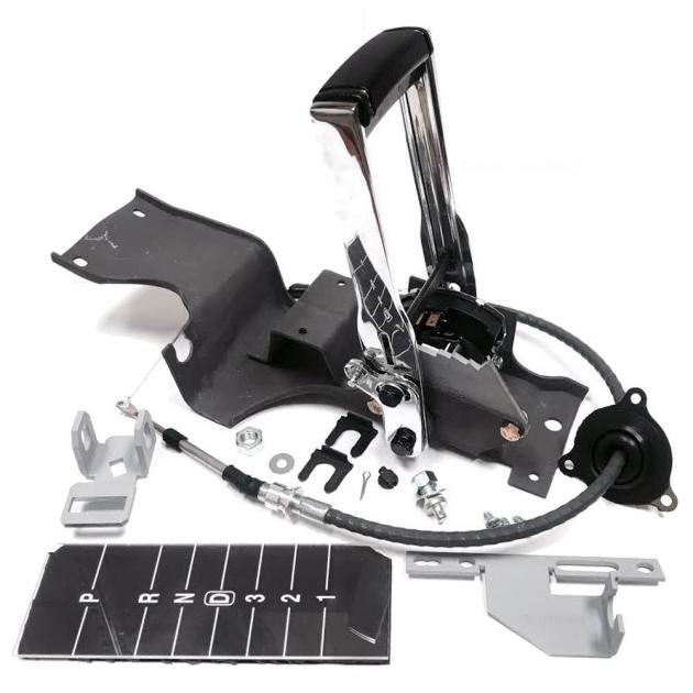 Chevelle Shifter Conversion Kit with Floor Shifter Assembly, 19681970