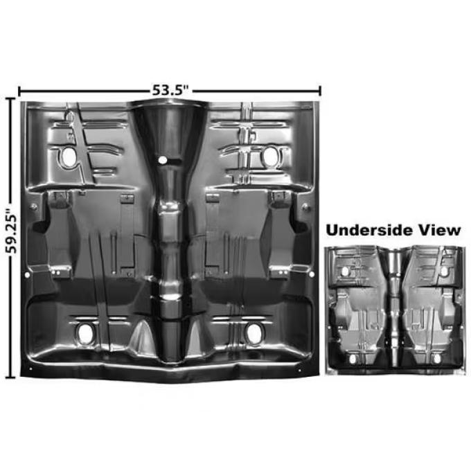 1968-1972 GM A-Body Floor Pan
