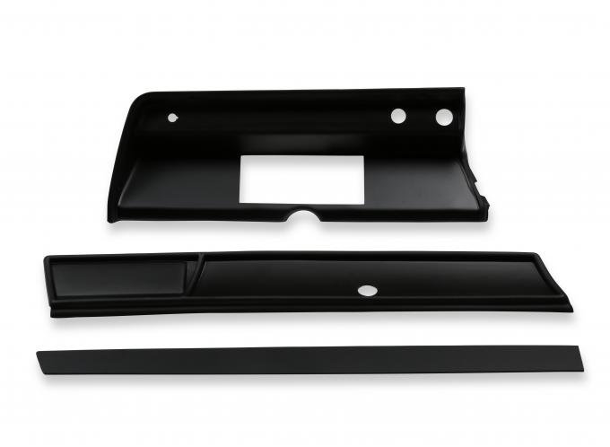 Holley EFI 1966 Chevrolet Chevelle Holley Dash Bezels for 6.86" PRO Dashes 553-424