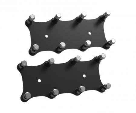 Holley EFI Igntion Coil Remote Relocation Bracket, Black Finish, Pair 561-130