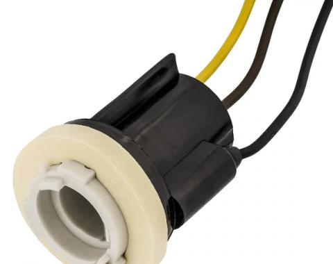 El Camino Replacement Socket, With Pigtail, Front Turn & Parklight, 1982-1987