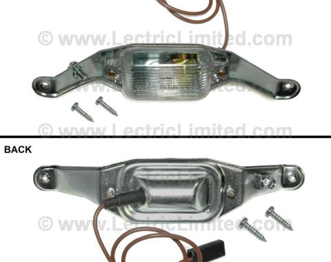 Lectric Limited 1968-1972 Oldsmobile License Plate Light Assembly 00916284