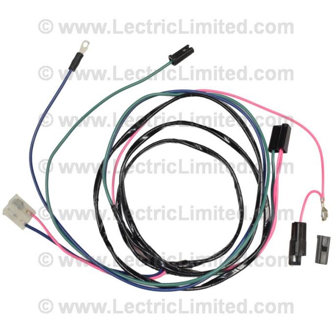 Lectric Limited 1965 Pontiac Rally Gauge Adapter Harness 06240