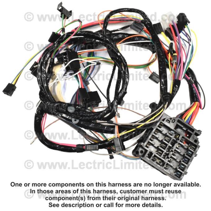 Lectric Limited 1969 Buick Dash Harness 12730