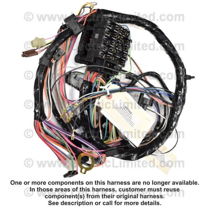 Lectric Limited 1972 Chevrolet Dash Harness 16985