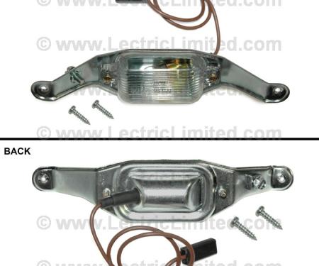 Lectric Limited 1968-1972 Oldsmobile License Plate Light Assembly 00916284