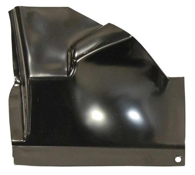 AMD Package Tray X-Brace Floor Bracket, LH, 66-67 Chevelle GTO Skylark Cutlass 639-3466-L