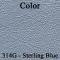 Legendary Auto Interiors 1965 Pontiac / Chevrolet / Buick / Oldsmobile GM A-Body Convertible (Not Chevelle) Rear Armrest Panel Covers