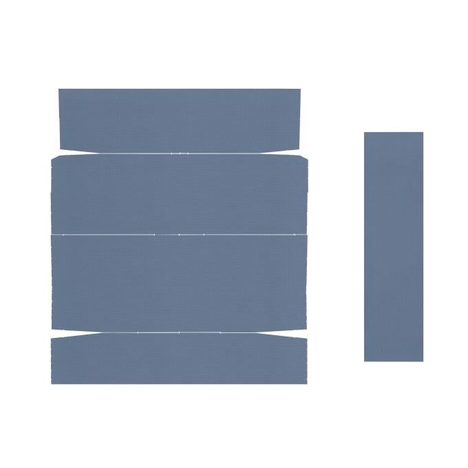 Legendary Auto Interiors 1967 Oldsmobile F-85/Cutlass/442 Coupe Headliner (Basketweave) HL67GU