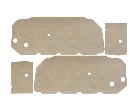Legendary Auto Interiors 1964-1967 Oldsmobile / Chevrolet / Pontiac / Buick GM A-Body Front Door & Rear Panel Watershields