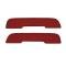 Legendary Auto Interiors 1968-1972 Oldsmobile / Buick / Chevrolet / Pontiac GM A-Body Front Armrest Pads AP68GA-FRT