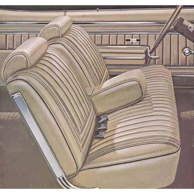 Legendary Auto Interiors 1969 Buick Gs 400 Split Bench Upholstery