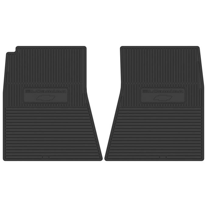Legendary Auto Interiors 1971-1972 Chevrolet El Camino 'El Camino w/ Bowtie' Floor Mats