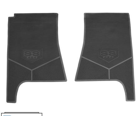 Legendary Auto Interiors 1970-1972 Chevrolet El Camino El Camino 'SS 454' Floor Mats