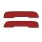 Legendary Auto Interiors 1968-1972 Oldsmobile / Buick / Chevrolet / Pontiac GM A-Body Front Armrest Pads AP68GA-FRT