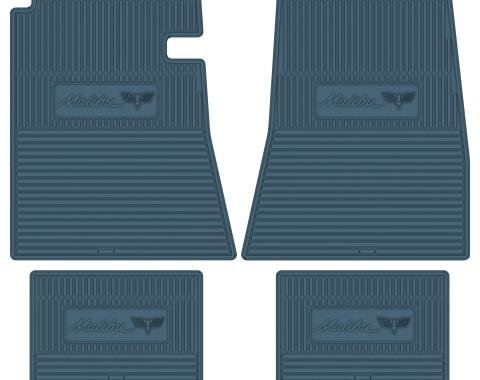 Legendary Auto Interiors 1966-1967 Chevrolet Malibu 'Malibu w/ Flag' Floor Mats