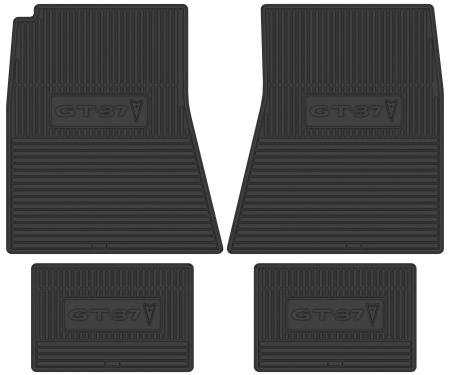 Legendary Auto Interiors 70-71 Pontiac Tempest 'Gt-37' Floormats - Black FMGT0002009001