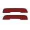 Legendary Auto Interiors 1968-1972 Oldsmobile / Buick / Chevrolet / Pontiac GM A-Body Front Armrest Pads AP68GA-FRT