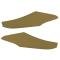 Legendary Auto Interiors 1968-1969 Oldsmobile 68/69 F-85/Cutlass/442 Sail Panel Boards (Basketweave)